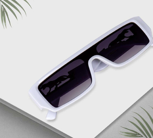 Men White Sunglasses