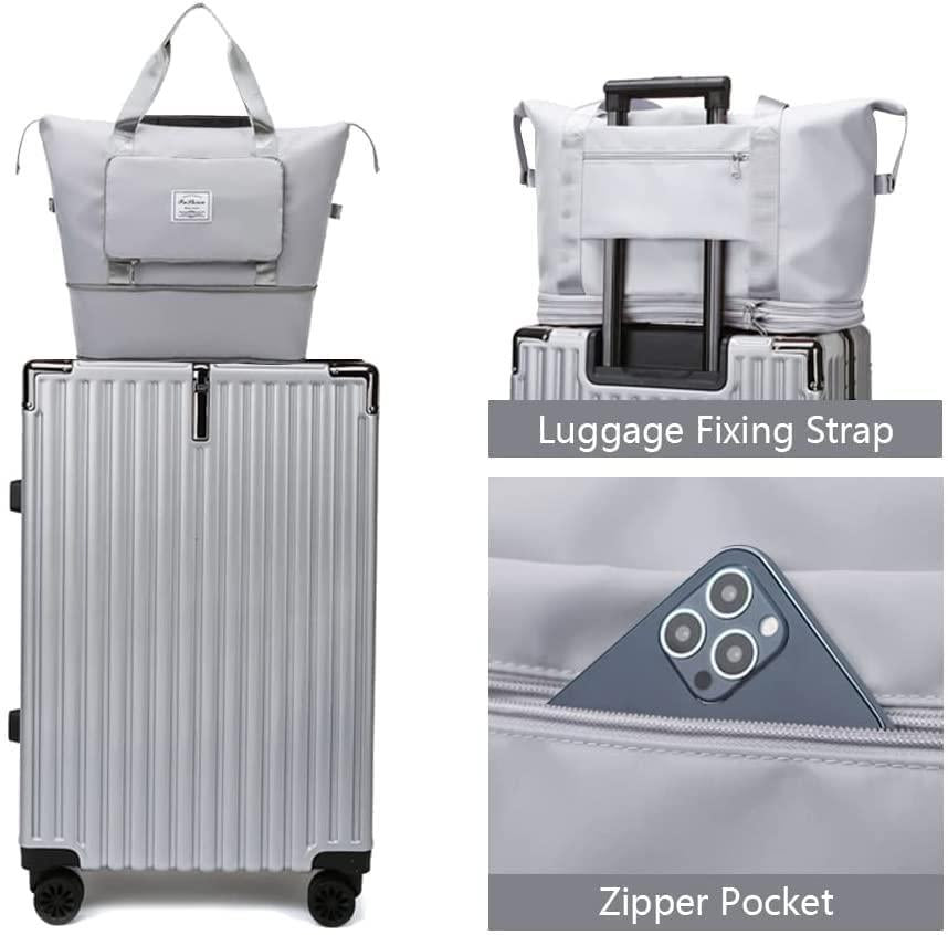 Big Foldable Flight Bag for Travel