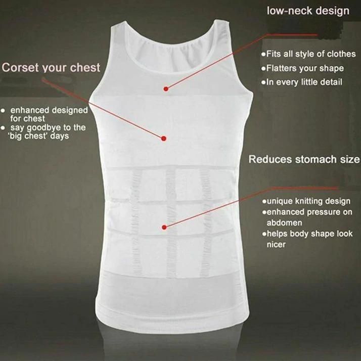 Men Solid Compression Flex vest