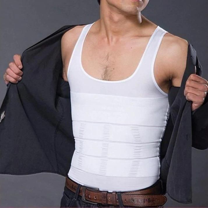 Men Solid Compression Flex vest