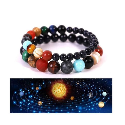 Galaxy Gem Beads Bracelet (Pack of 2)